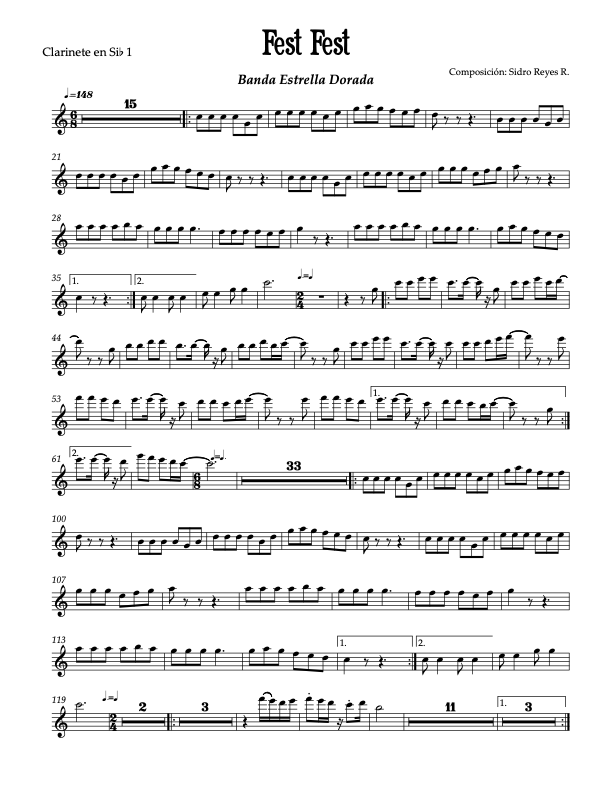 La imagen puede contener una previsualizacion de una partitura